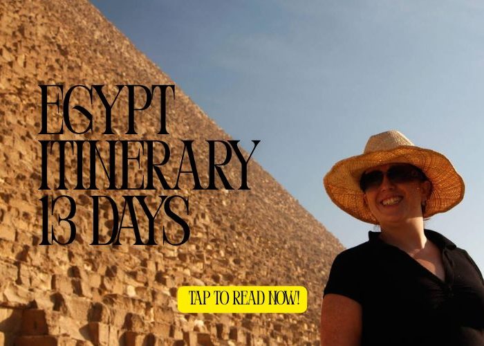 Egypt Itinerary 13 days
