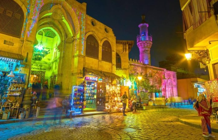city streets in Egypt